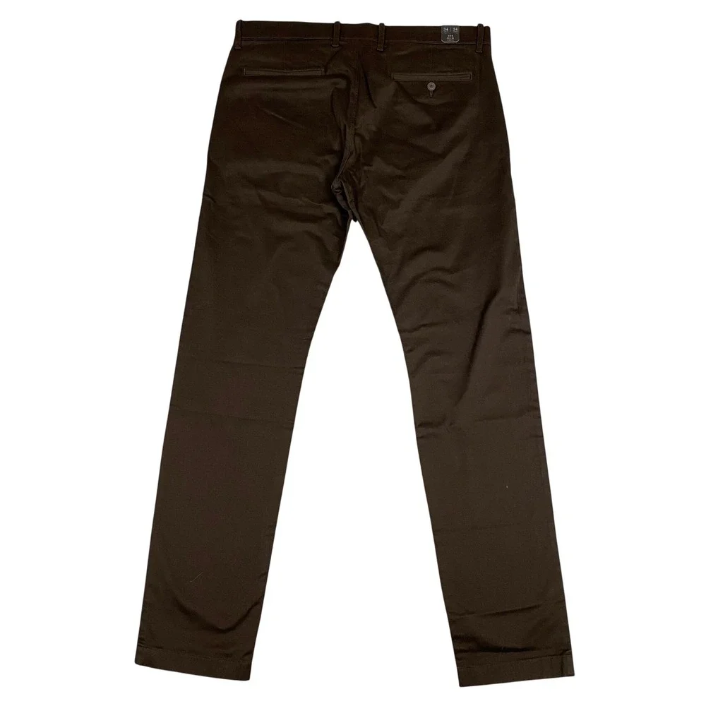 J.Crew 484 Slim Fit Stretch Chino Pants Mens 34x34 Brown